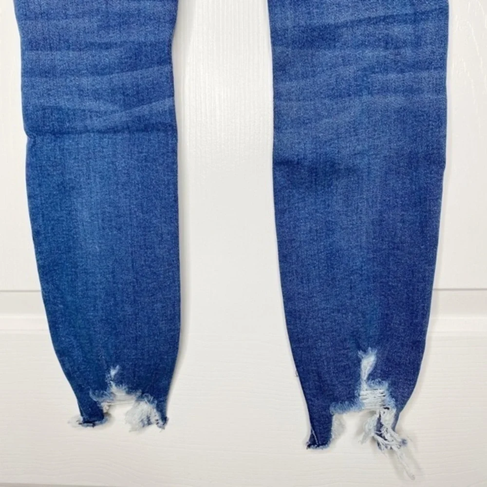 DL1961 Revolve Farrow Ankle Instaslim Distressed Skinny Jeans NWT